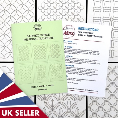Visible mending sashiko - visible,