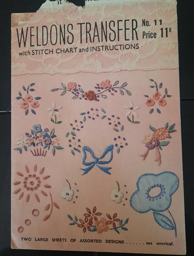 Vintage weldon transfer - weldon's,