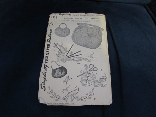 Vintage pattern 7338 - pattern,