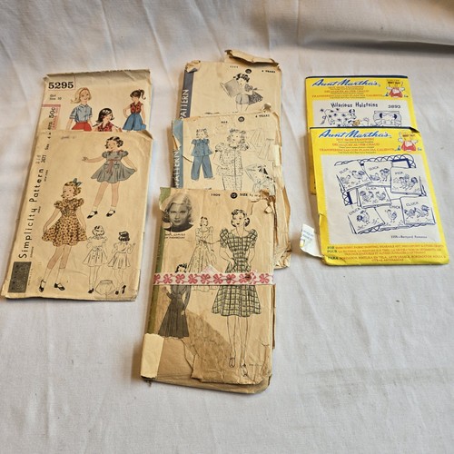 Vintage sewing patterns lot - vintage,