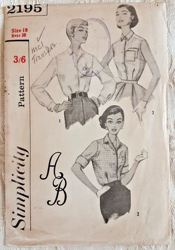 Vintage sewing pattern - vintage,