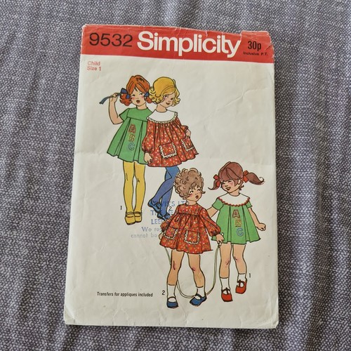Childs dress sewing pattern - sewing,
