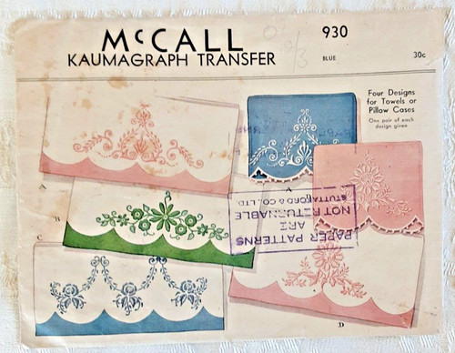 Vintage mccall kaumagraph - mccall,