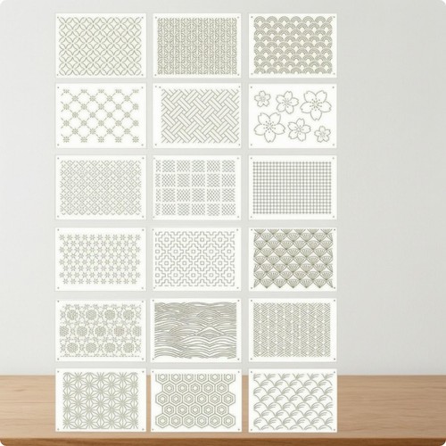 Pieces embroidery transfer - pieces,