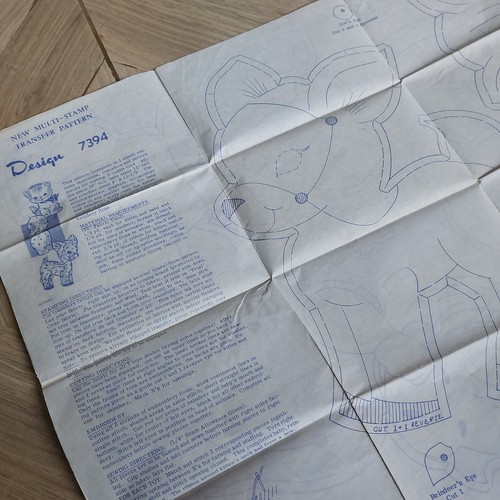 Vintage iron transfer - transfer, soft