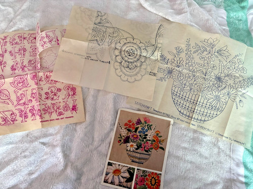 Vintage transfers sewing craft - vintage,