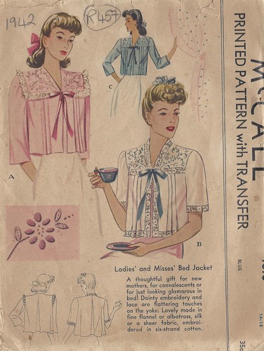1942 vintage sewing pattern - 1942,