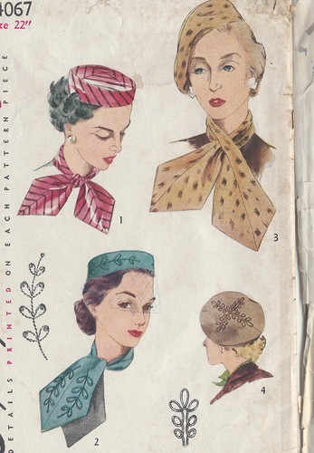 1952 vintage sewing pattern - 1952,