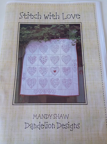 Mandy shaw redwork - shaw, quilt