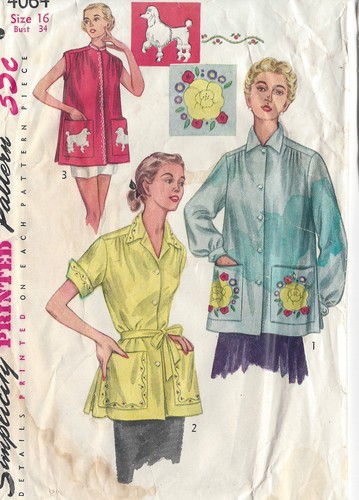 1952 vintage sewing pattern - vintage,