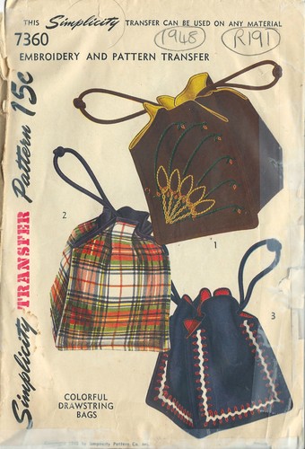 1948 vintage sewing pattern - vintage,